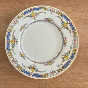Antique 1924 Mintons England Princess Yellow Flower Bone China Salad‎ Plate 7.5"
